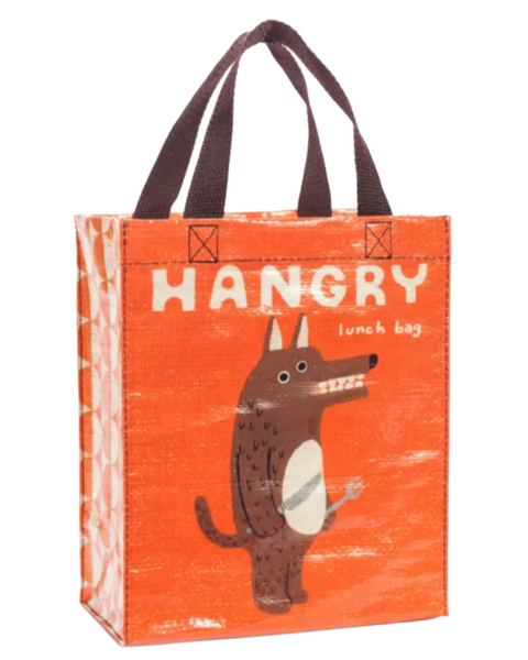 Hangry like the wolf handy tote lunch bag by Blue Q sold by Le Monkey House