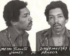 Jimi Hendrix Mugshot