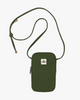 Canvas phone purse by Hindbag Paris sold by Le Monkey House - Olive Green