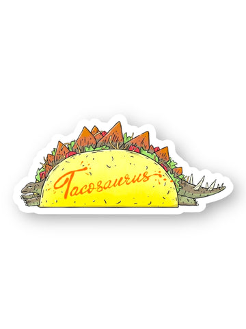 Tacosaurus Sticker by Big Moods, Sold by Le Monkey House