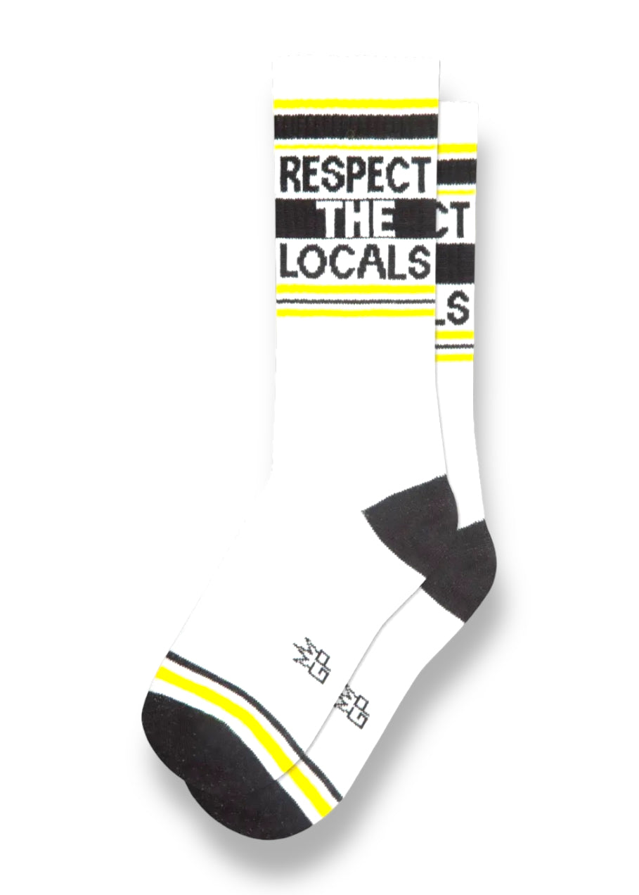 Respect the Locals Gym Socks