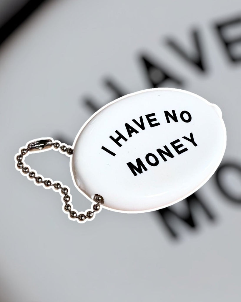 I Have No Money Vintage Rubber Coin Purse by Three Potato Four Sold by Le Monkey House