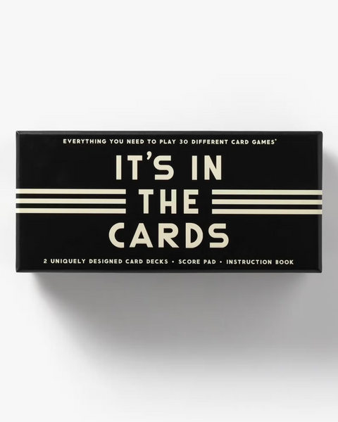 It's in the cards Unique card game set by Brass Monkey Sold by Le Monkey House