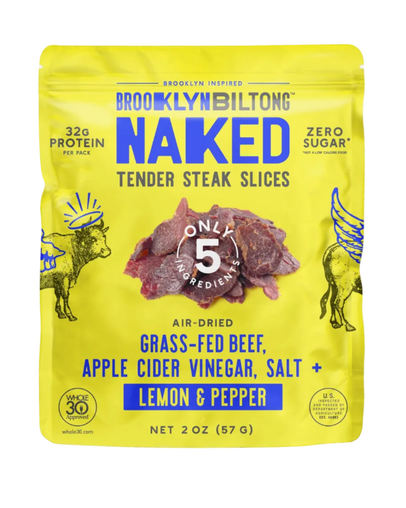 Lemon Pepper, Brooklyn Biltong, Beef Jerky, sold by Le Monkey House