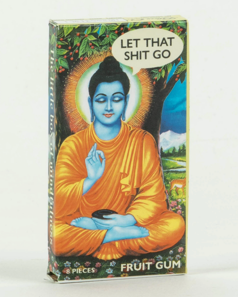 Let that shit go gum by Blue Q sold by Le Monkey House