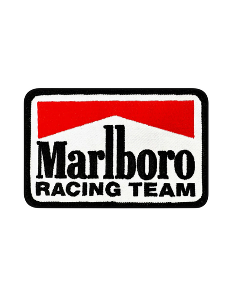 Marlboro Racing Team Formula One twill emrboidered iron on patch by We Big Moto Sold by Le Monkey House