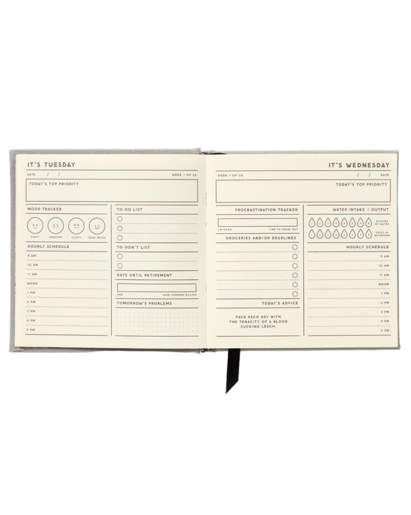 My master plan activity journal by Brass Monkey sold by Le Monkey House