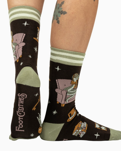Sir Pent McSlithers crew stocks by Footclothes sold by Le Monkey House