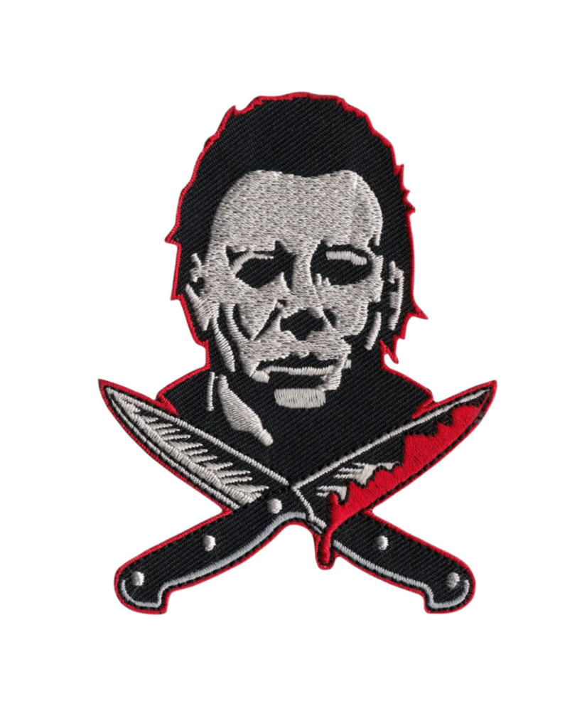 Michael Meyers Halloween Movie  iron on sew on patch by Square Deal Recordings sold by Le Monkey House