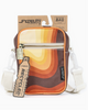 Retro style dye sublimation mini brick bag by FYDELITY sold by Le Monkey House