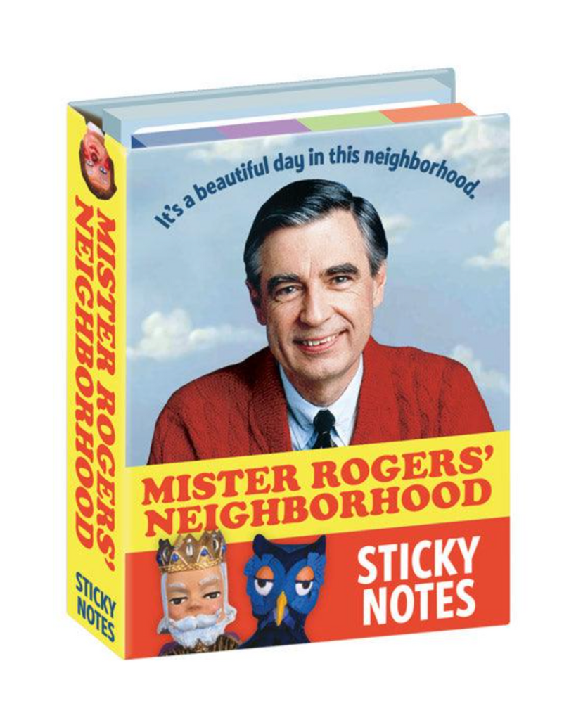 Mister Rogers' neighborhood sticky notes by Unemployed Philosophers sold by Le Monkey House