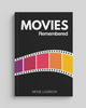 Movies remembered film logbook by Timeside sold by Le Monkey House