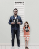 Mugshot Growth Chart poster by Suck UK sold by Le Monkey House
