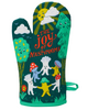 The Joy of Mushrooms Oven Mitt, Cotton, Blue Q, sold by Le Monkey House