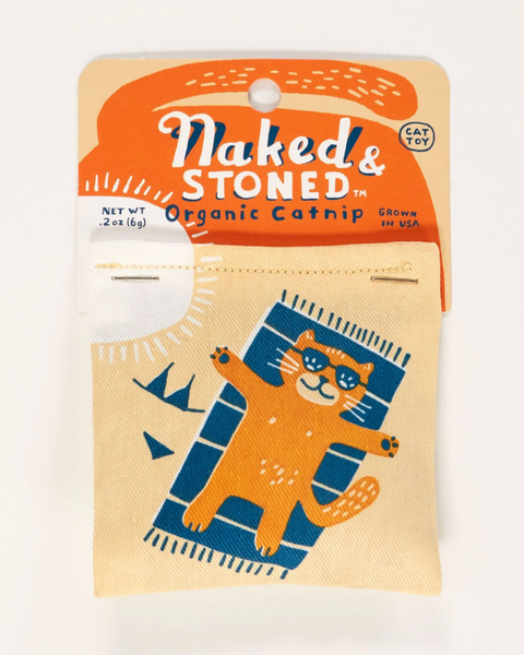 Naked & Stoned Cat Nip Toy by Blue Q sold by Le Monkey House