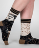 Nikola Tesla socks by Footclothes, Colorado Sold by Le Monkey House