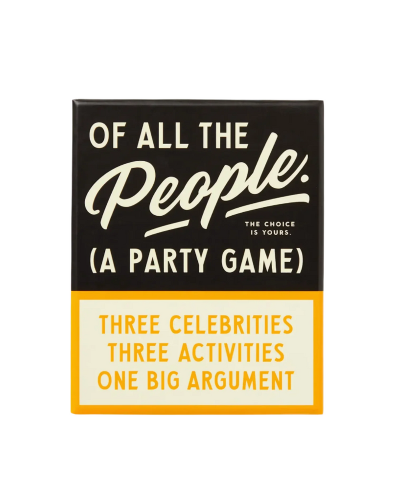 Of all the people - a party game the choice is yours by Brass Monkey sold by Le Monkey House