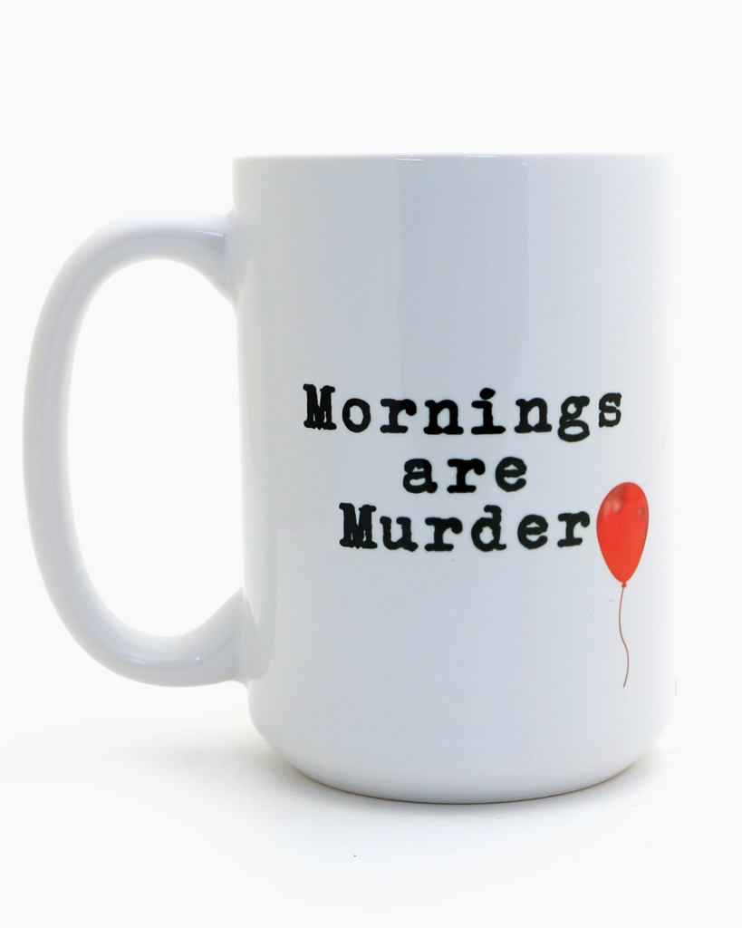 Pennywise, IT, Halloween Mug by Lenny Mud, Sold by Le Monkey House