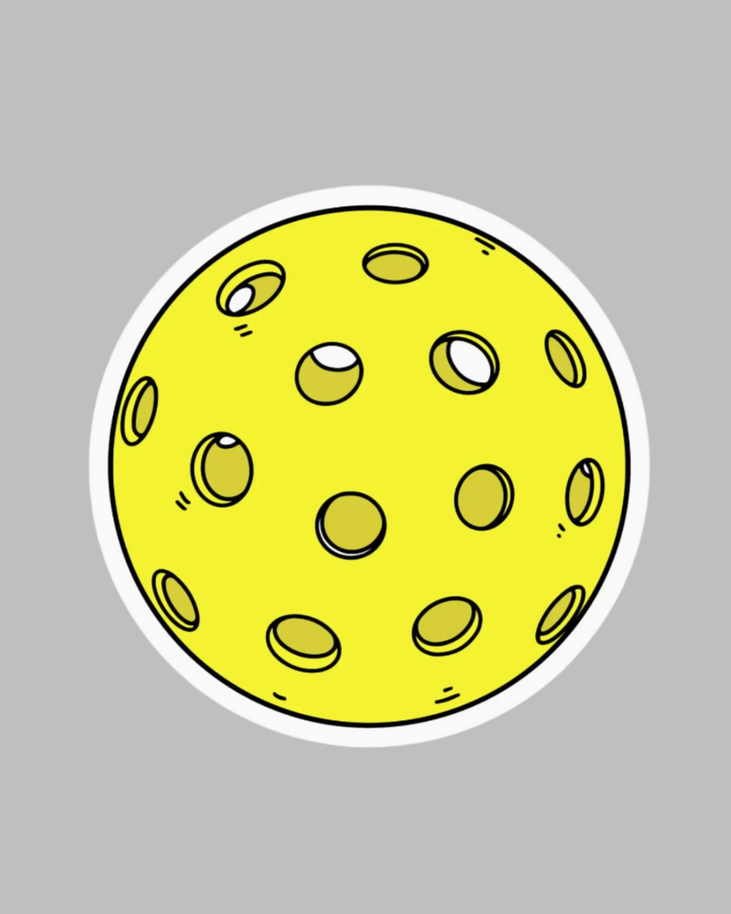 Pickleball sticker by Big Moods sold by Le Monkey House