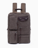 Ridge Valley canvas and leather backpack by TSD Brand sold by Le Monkey House 