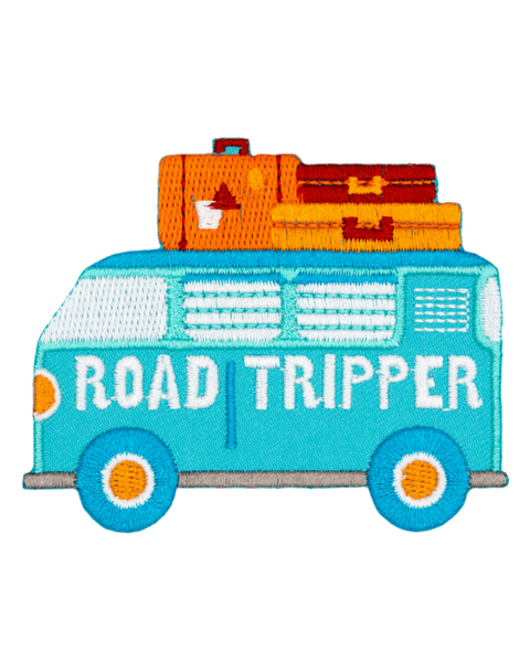 Road tripper embroidered iron on patch by these are things sold by Le Monkey House