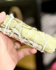 white sage and eucalyptus smudge sticks by Faiza Naturals sold by Le Monkey House