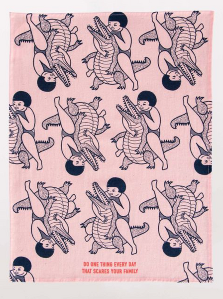 Dish Towel: Scare Your Family