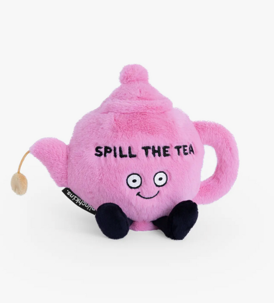 Spill The Tea, Pink Teapot Punchkin Sold by Le Monkey House