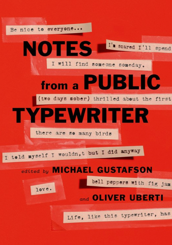 Notes From A Public Typewriter
