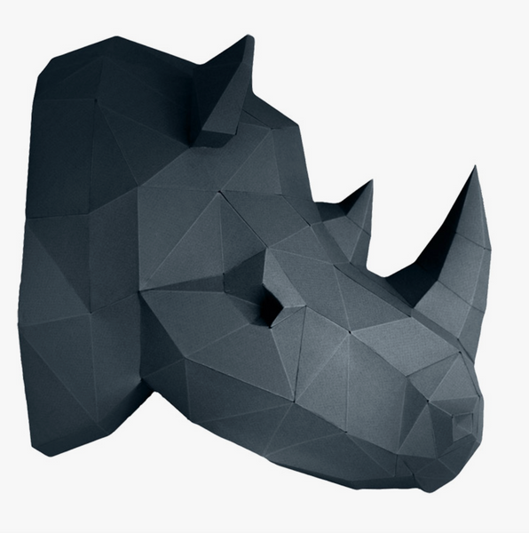 Papercraft Rhino Head
