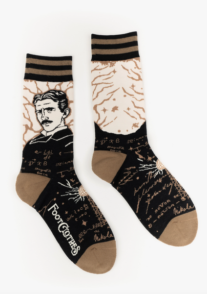 Nikola Tesla Socks