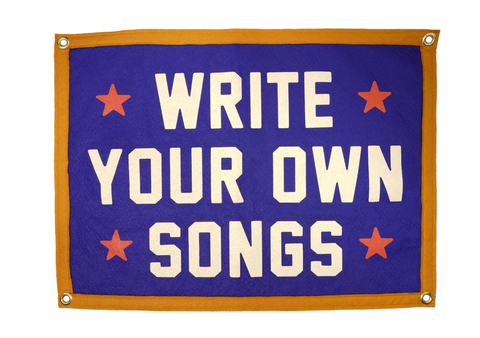 Write Your Songs Camp Flag