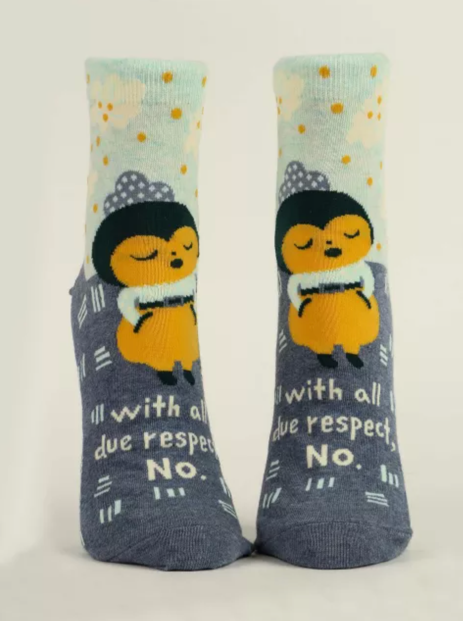 Ankle Socks: All Due Respect