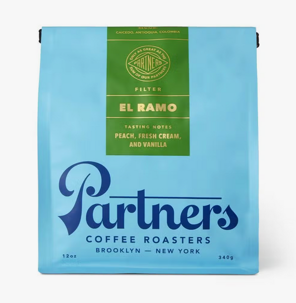 Partners Coffee Roasters whole bean El Ramo Coffee Brooklyn New York Sold by Le Monkey House
