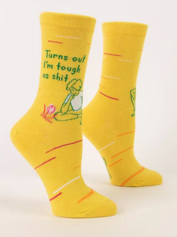 Women's Socks: Tough As Shit