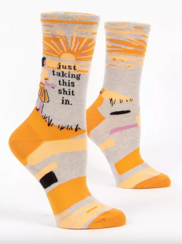 Women's Socks: Taking This Sh*t In
