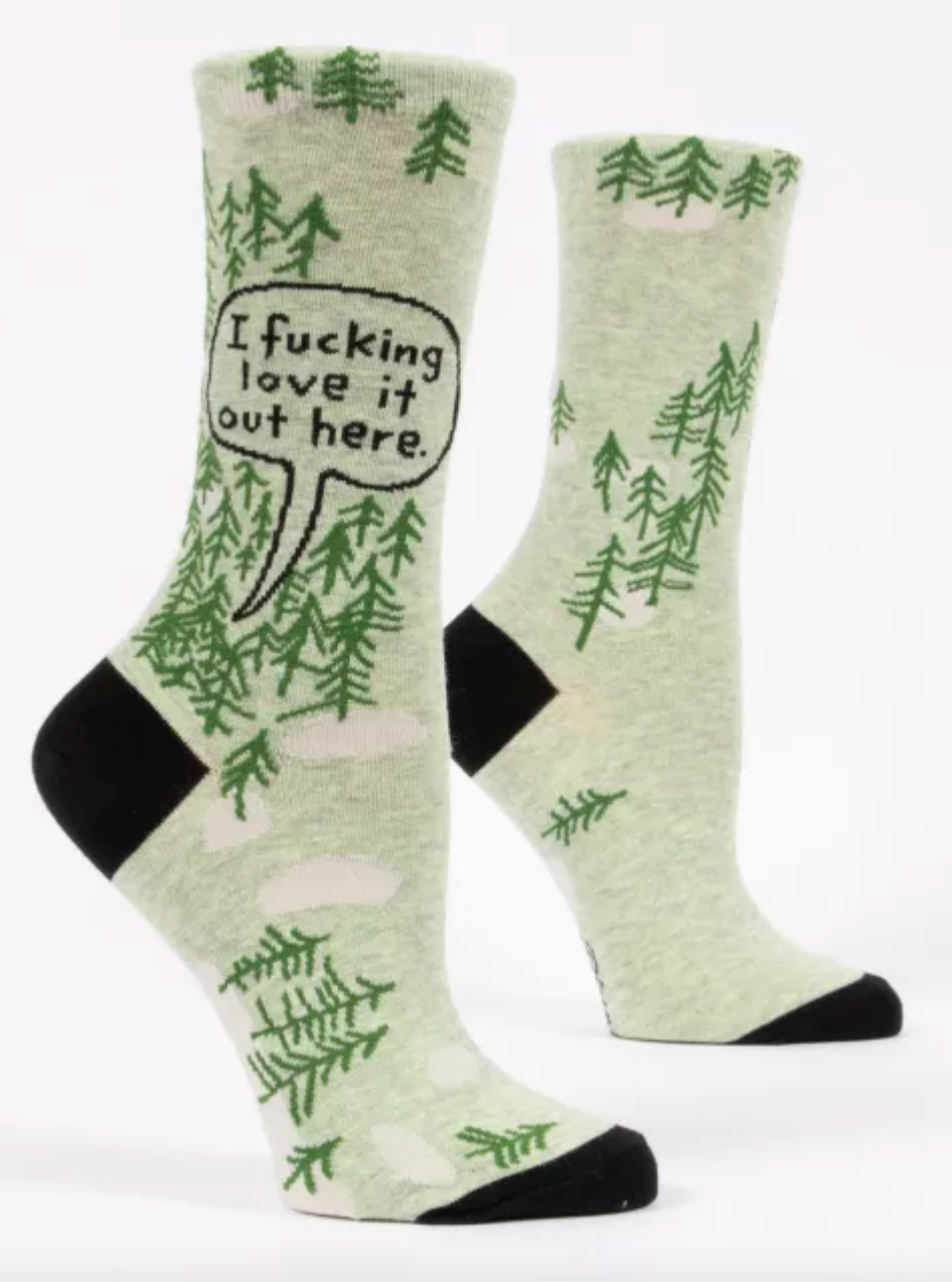 Women's Socks: F*cking Love It Here