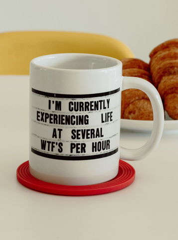 WTFs Per Hour Mug