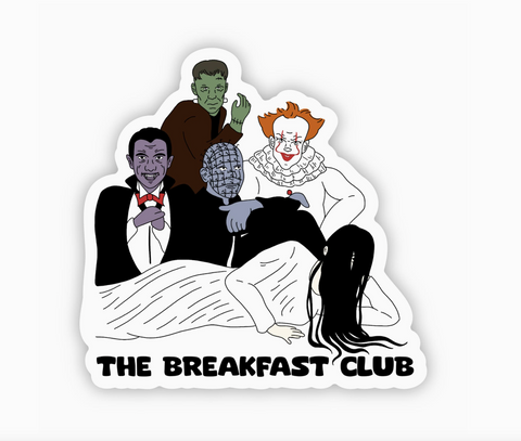 The Breakfast Club Horror Movie Characters by Big Moods Sold by Le Monkey House
