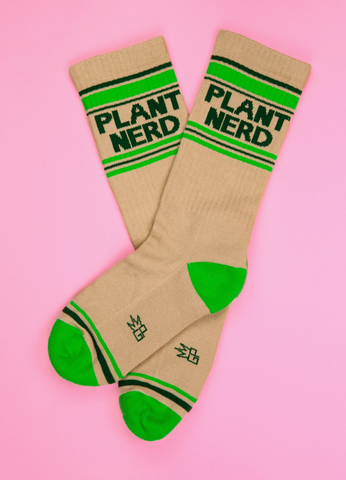 Plant Nerd Gym Socks