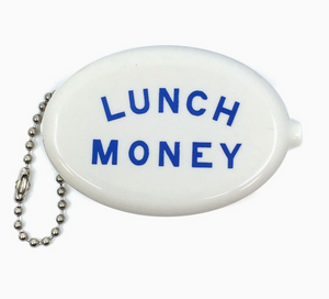 Lunch Money Vintage Rubber Coin Purse Pouch by Three Potato Four Sold by Le Monkey House