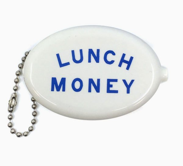 Lunch Money Vintage Rubber Coin Purse Pouch by Three Potato Four Sold by Le Monkey House