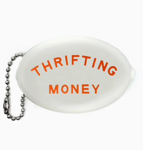 Thrifting Money Vintage Rubber Coin Purse Pouch by Three Potato Four Sold by Le Monkey House
