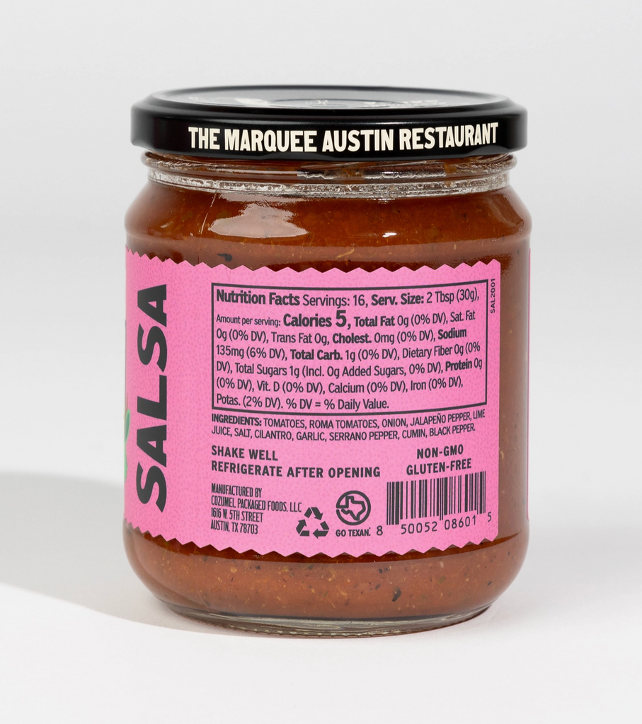 El Arroyo Salsa Medium Heat, Made in Austin, TX Sold by Le Monkey House