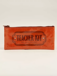 Teacher Kit For Teacher Shit Pencil case pouch by Blue Q Sold by Le Monkey House