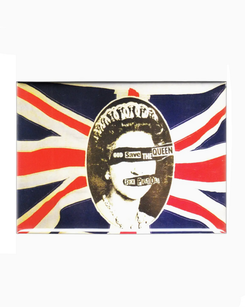 The sex pistols, god save the queen, magnet by Square Deal Recordings sold by Le Monkey House