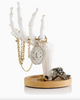 Skeleton hand tidy posable metal and plastic jewelry tidy - keep things in the palm of your hand - by Suck UK sold by Le Monkey House