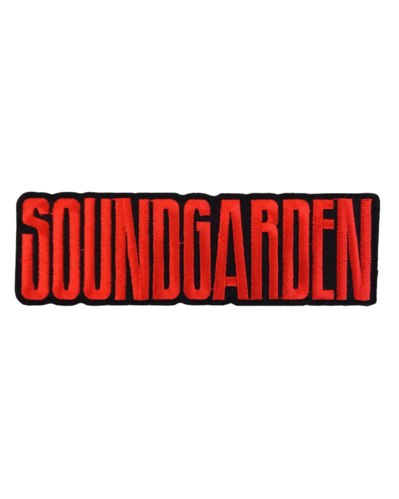 Soundgarden band iron on sew on patch by Square Deal Recordings sold by Le Monkey House