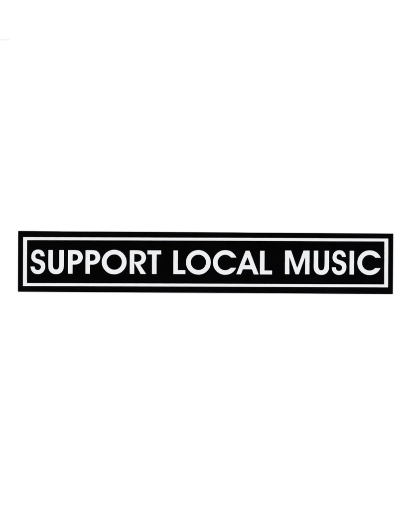 Support Local Music sticker by Square Deal Recordings sold by Le Monkey House