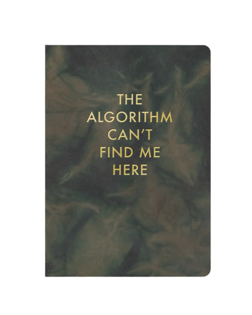 The Algorithm can't find me here journal by The Mincing Mockingbird sold by Le Monkey House